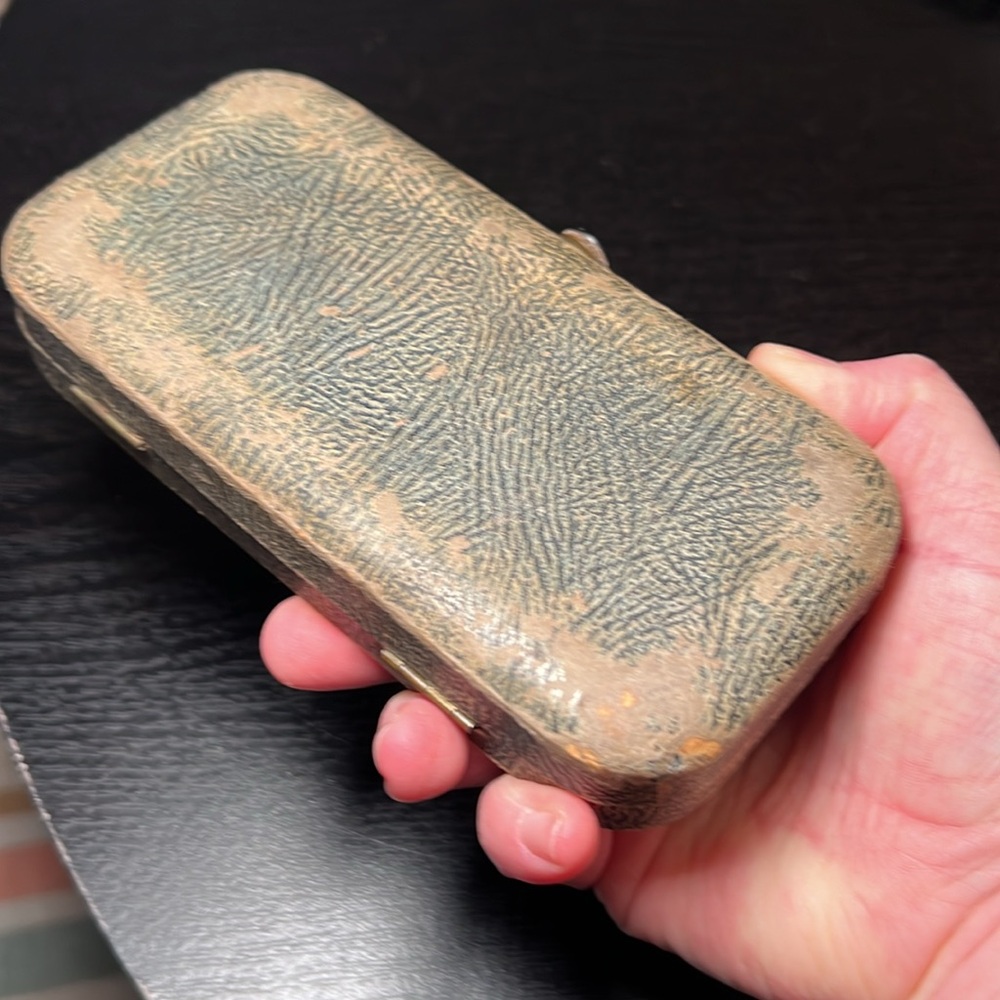 Vintage Silver and Blue Rolls Razor Case - Picture 12 of 13